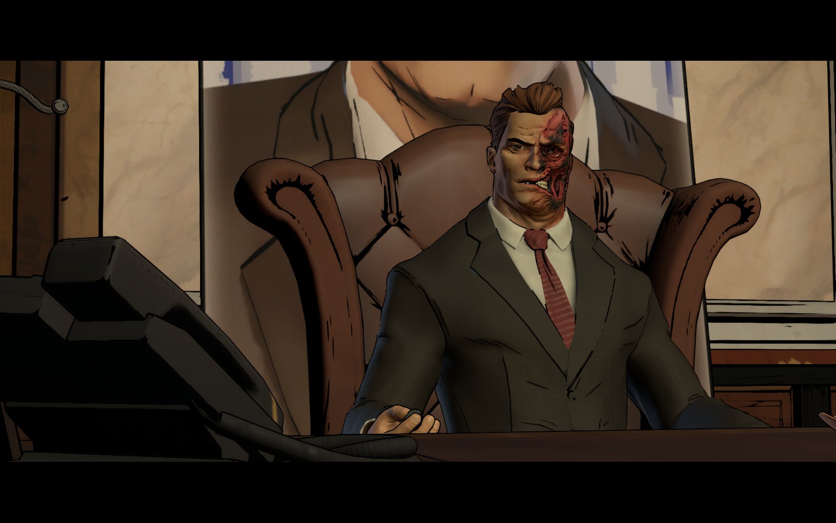 Batman da Telltale Harvey Dent Duas Caras | Falange